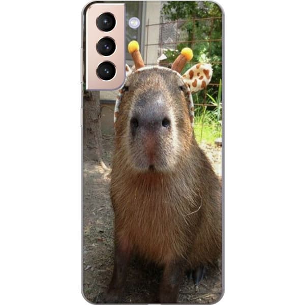 Kompatibelt Mobildeksel til Samsung Galaxy S21 Capybara