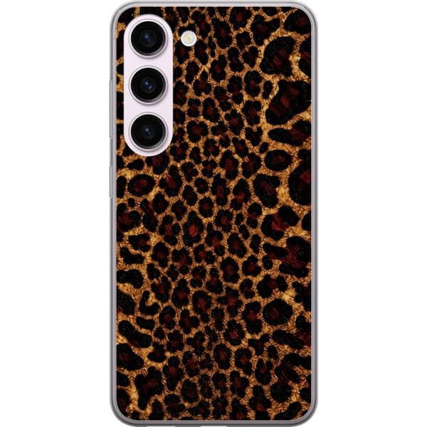 Kompatibelt Mobildeksel til Samsung Galaxy S23 Leopardikon