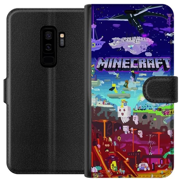 Kompatibelt Lommeboketui til Samsung Galaxy S9+ Minecraft