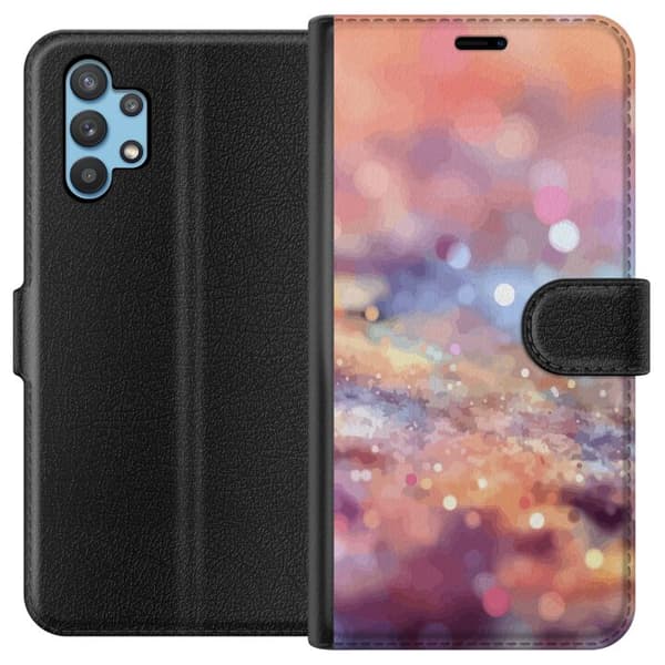 Kompatibelt Plånboksfodral till Samsung Galaxy A32 5G Glitter