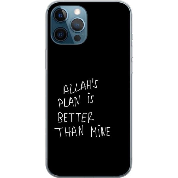 Kompatibelt Mobilskal till Apple iPhone 12 Pro Allahs plan är bättre än min