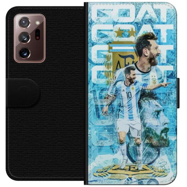 Kompatibel Tegnebogsetui til Samsung Galaxy Note20 Ultra Argentina - Messi