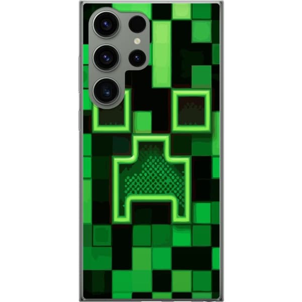 Kompatibel Mobilcover til Samsung Galaxy S23 Ultra Minecraft