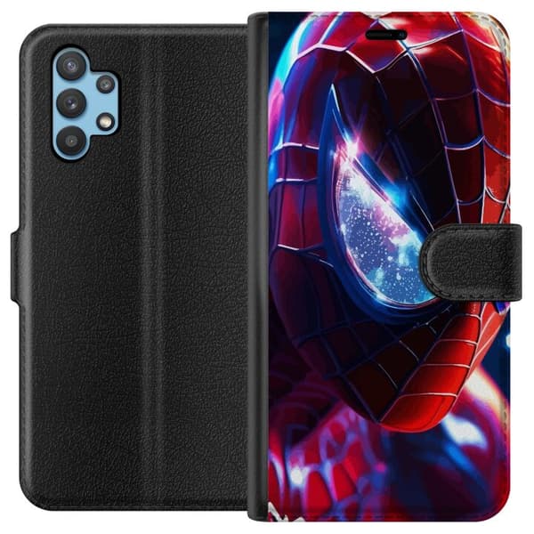 Kompatibelt Plånboksfodral till Samsung Galaxy A32 5G Spiderman