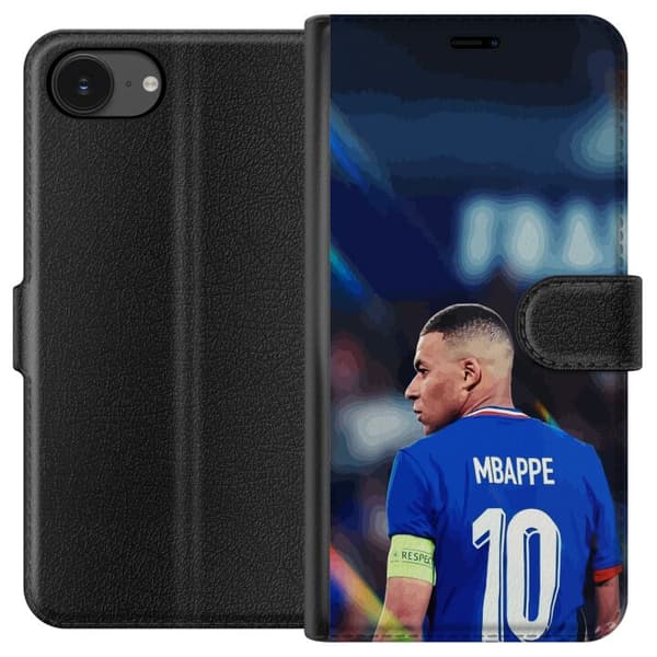 Kompatibel Tegnebogsetui til Apple iPhone 16e Kylian Mbappé Frankrike