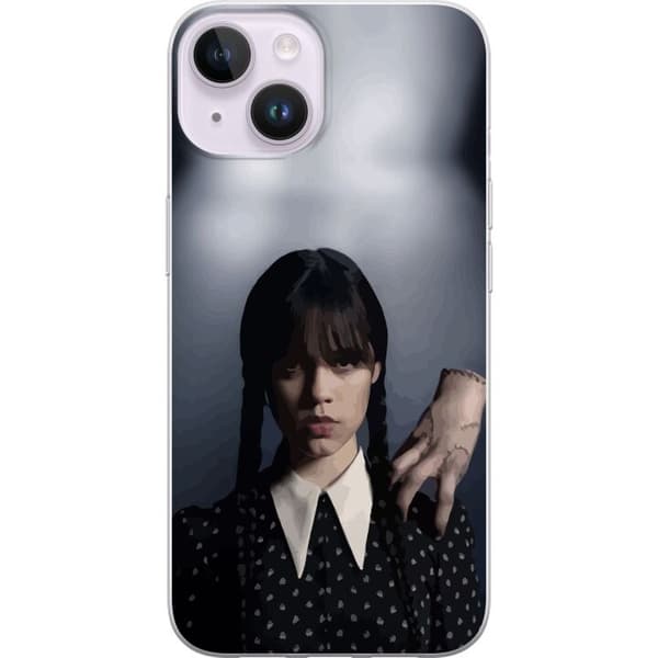 Kompatibel Mobilcover til Apple iPhone 14 Wednesday Addams