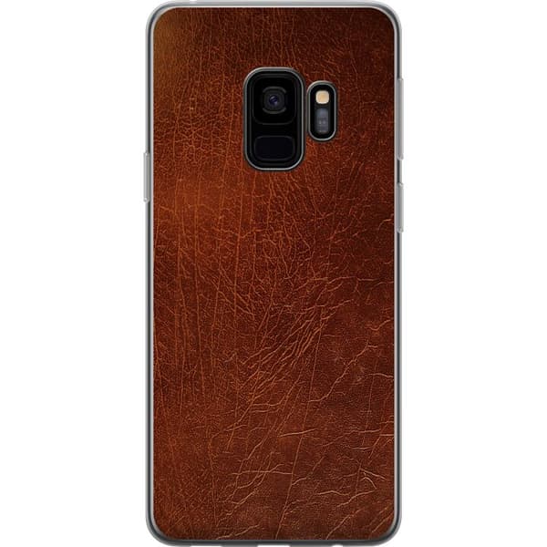 Kompatibelt Mobildeksel til Samsung Galaxy S9 Lær
