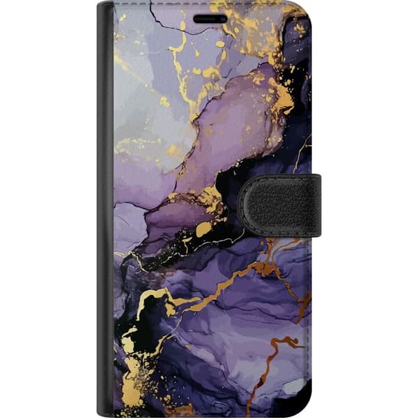 Kompatibel Tegnebogsetui til OnePlus Nord Lilla Marmor