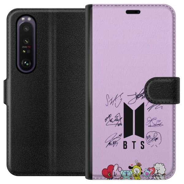 Kompatibel Tegnebogsetui til Sony Xperia 1 III BTS