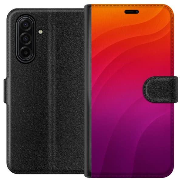 Kompatibelt Lommeboketui til Samsung Galaxy A17 5G Sunset Waves