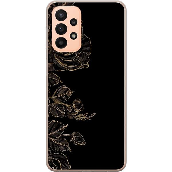 Kompatibelt Mobilskal till Samsung Galaxy A23 Blommor