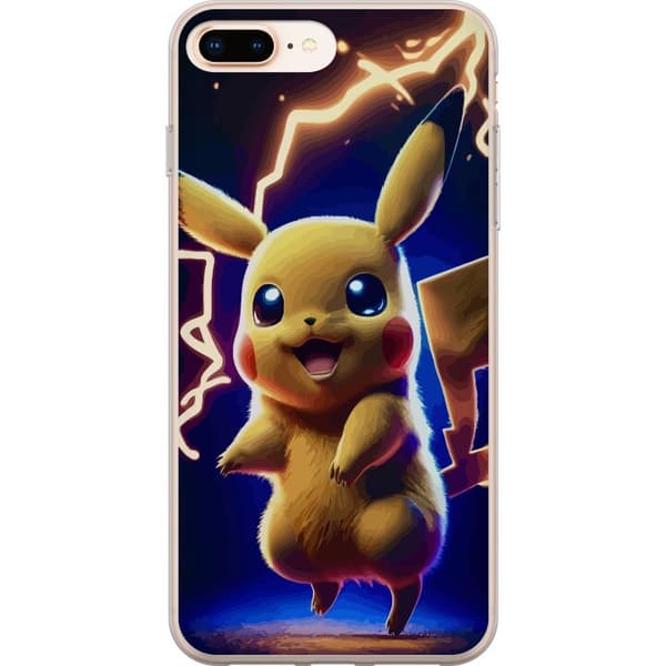 Kompatibelt Mobildeksel til Apple iPhone 8 Plus Pikachu