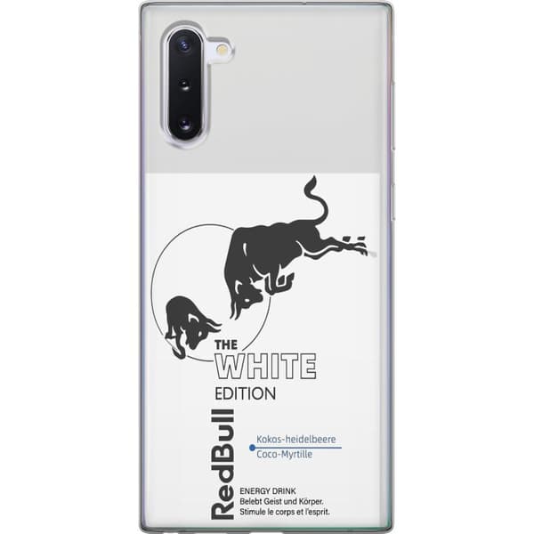 Kompatibelt Mobildeksel til Samsung Galaxy Note10 Moderne Red Bull White Edition design