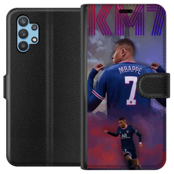 Kompatibelt Plånboksfodral till Samsung Galaxy A32 5G Kylian Mbappé