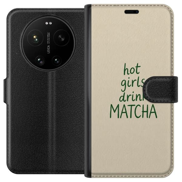 Kompatibel Tegnebogsetui til Xiaomi 17 Ultra Matcha Klub