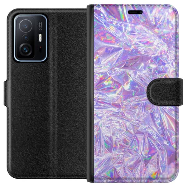 Kompatibelt Plånboksfodral till Xiaomi 11T Holographic Diamonds