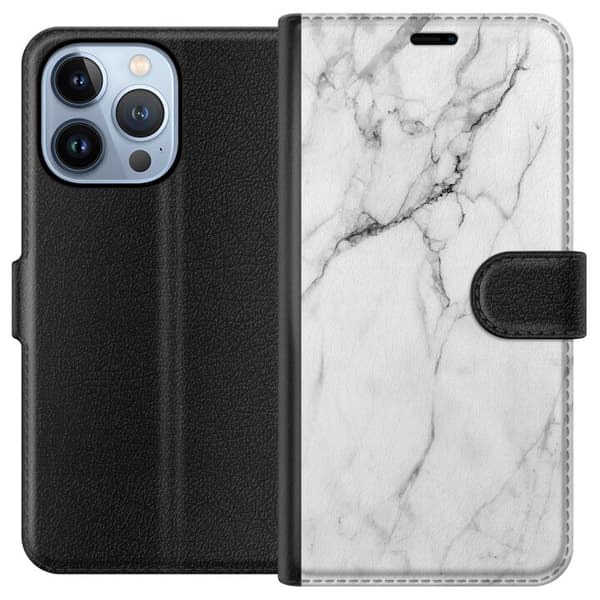 Yhteensopiva Lompakkokotelo Apple iPhone 13 Pro Marmori