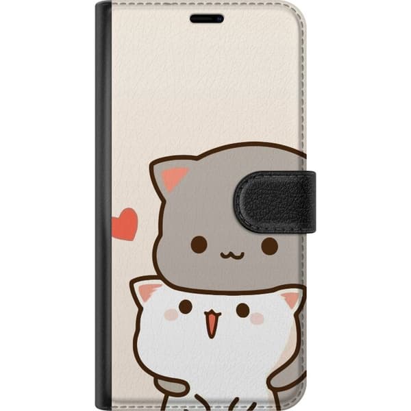 Kompatibel Tegnebogsetui til Apple iPhone X Kawaii Kærlighed