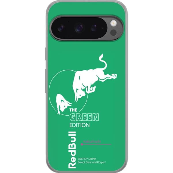 Kompatibelt Mobildeksel til Google Pixel 9 Pro XL Moderne grønn drikkeinspirert design