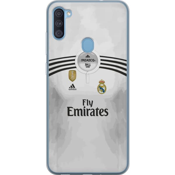 Kompatibelt Mobildeksel til Samsung Galaxy A11 Vit fotbollströja
