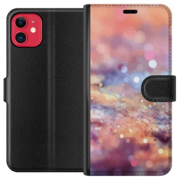 Kompatibelt Plånboksfodral till Apple iPhone 11 Glitter