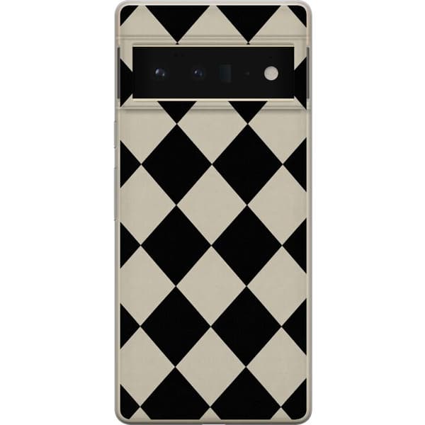 Kompatibelt Mobildeksel til Google Pixel 6 Pro Mono-diamant