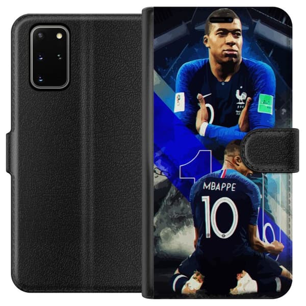 Kompatibelt Plånboksfodral till Samsung Galaxy S20+ Kylian Mbappé
