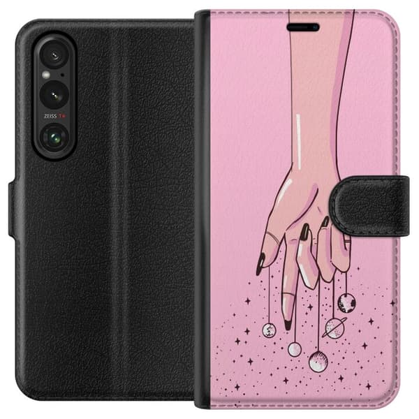 Kompatibelt Lommeboketui til Sony Xperia 1 V Galax