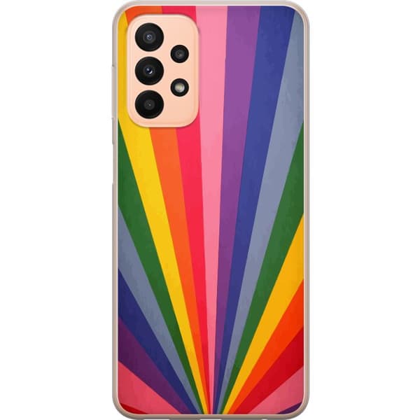 Yhteensopiva Puhelinkuori Samsung Galaxy A23 Väri