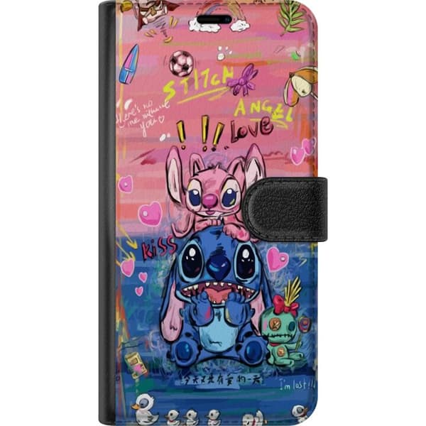 Kompatibelt Lommeboketui til Apple iPhone 11 Stitch kunst