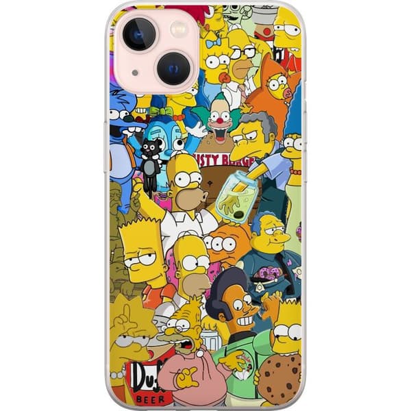 Kompatibelt Mobildeksel til Apple iPhone 13 Simpsons