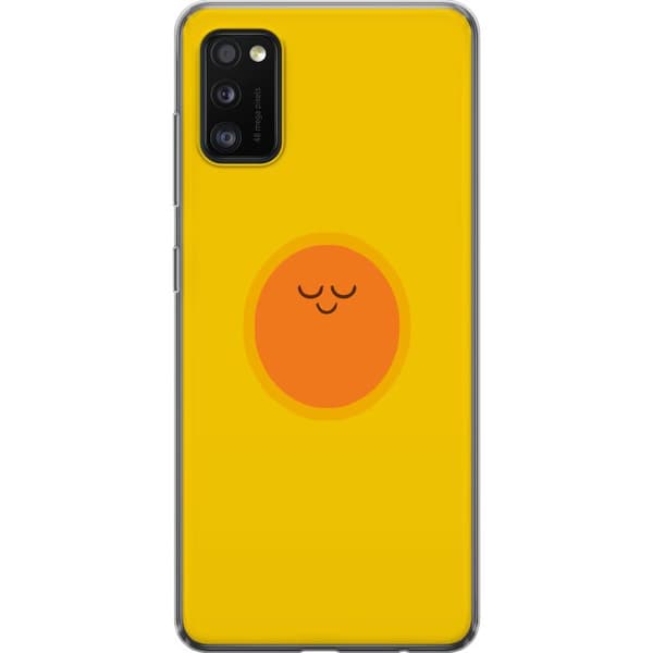 Kompatibelt Mobildeksel til Samsung Galaxy A41 Sovande solfigur