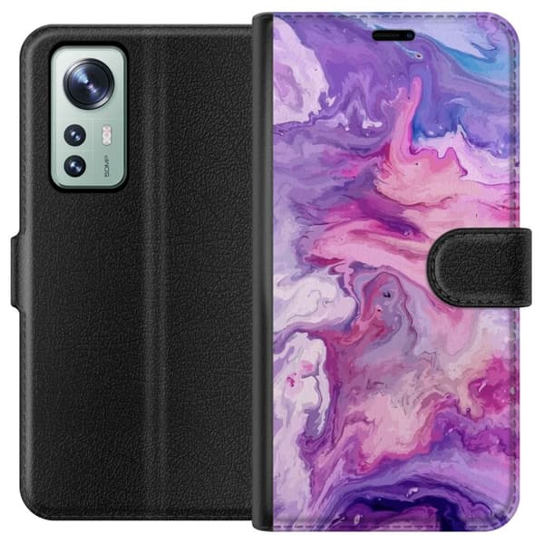 Kompatibel Tegnebogsetui til Xiaomi 12 Marmor