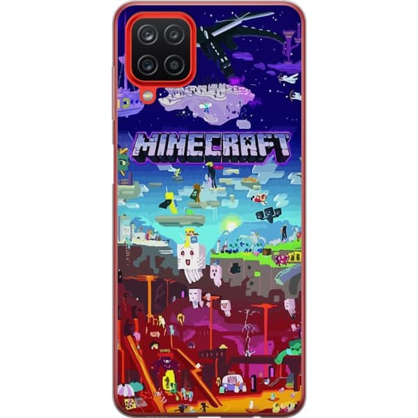 Kompatibelt Mobildeksel til Samsung Galaxy A12 Minecraft