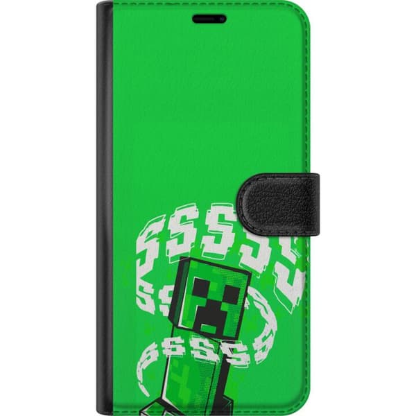 Kompatibel Tegnebogsetui til OnePlus 15 Grön pixelfigur