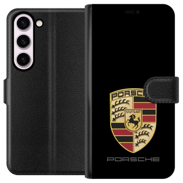 Kompatibel Tegnebogsetui til Samsung Galaxy S23 Porsche