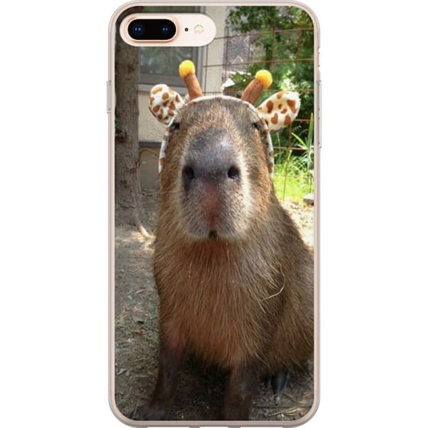 Kompatibelt Mobildeksel til Apple iPhone 8 Plus Capybara