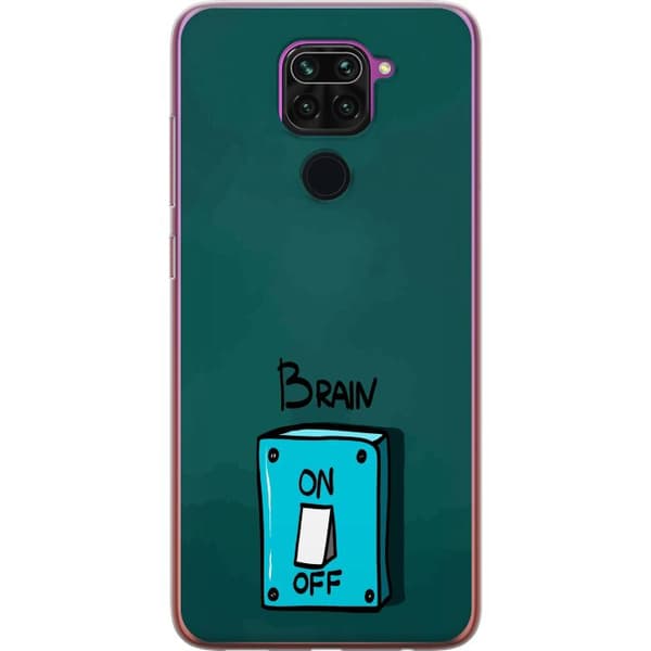 Kompatibelt Mobildeksel til Xiaomi Redmi Note 9 Brain On Off