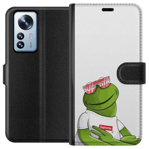 Kompatibel Tegnebogsetui til Xiaomi 12 Pro Kermit SUP