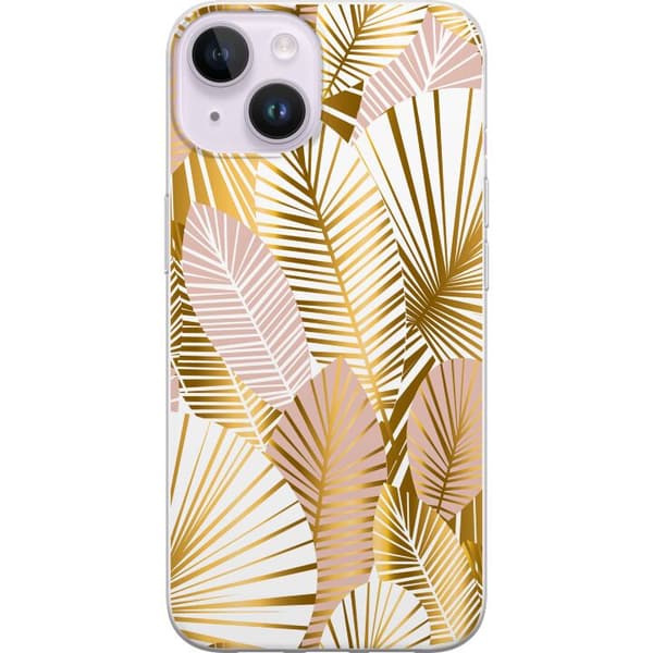Kompatibelt Mobilskal till Apple iPhone 14 Gold