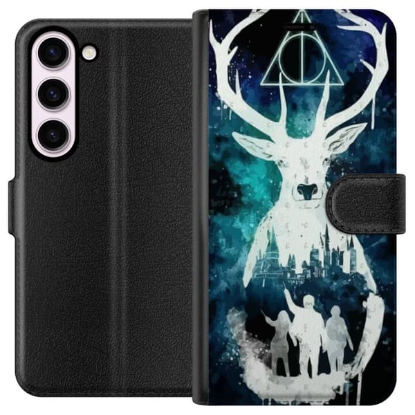 Kompatibel Tegnebogsetui til Samsung Galaxy S23 Harry Potter