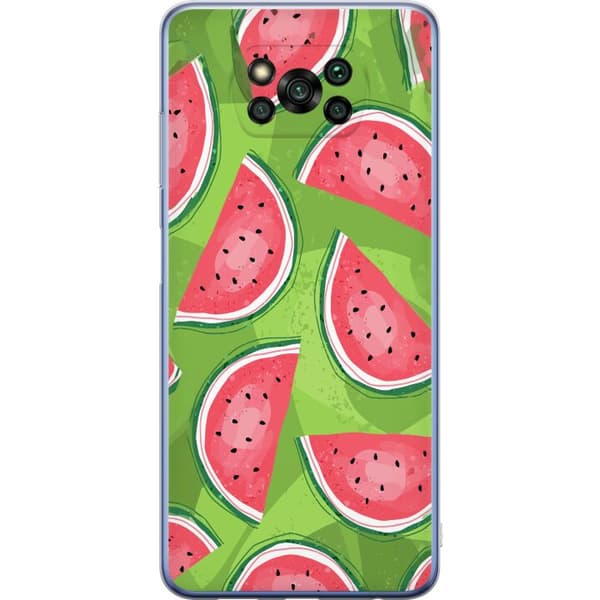 Kompatibelt Mobilskal till Xiaomi Poco X3 Pro Vattenmelon