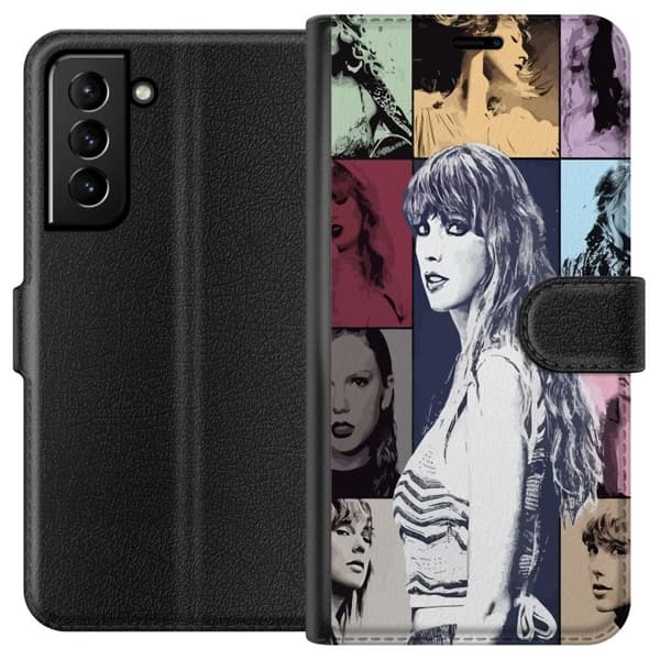 Kompatibelt Lommeboketui til Samsung Galaxy S21+ 5G Taylor Swift