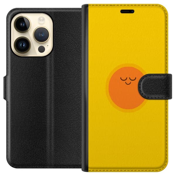 Yhteensopiva Lompakkokotelo Apple iPhone 14 Pro Sovande solfigur