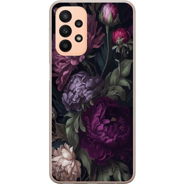 Kompatibel Mobilcover til Samsung Galaxy A23 Blomster