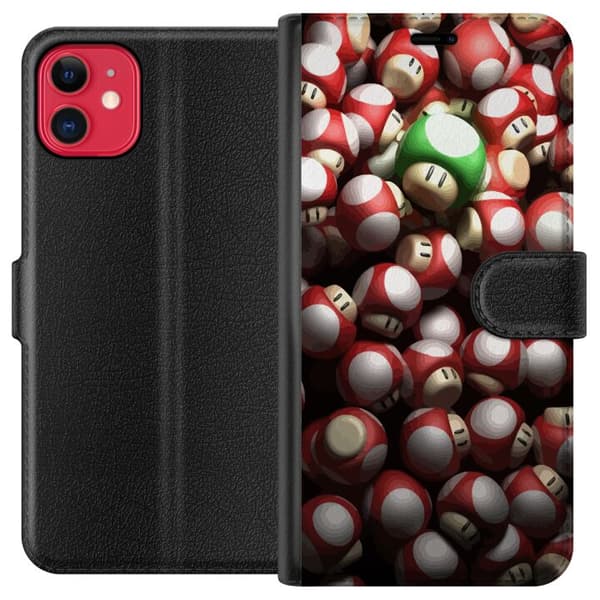 Kompatibelt Plånboksfodral till Apple iPhone 11 Super Mario Bros