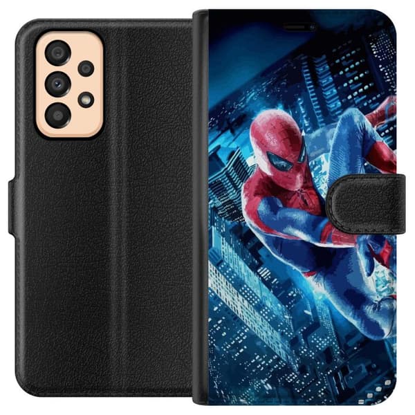 Kompatibel Tegnebogsetui til Samsung Galaxy A33 5G Spiderman