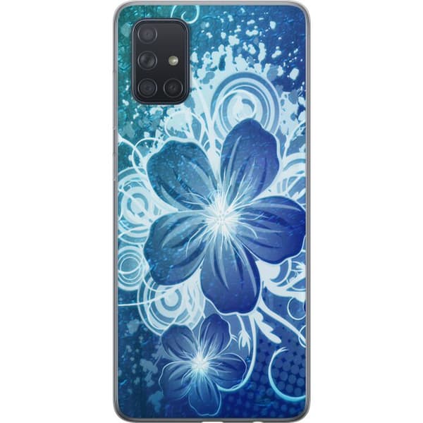 Kompatibelt Mobilskal till Samsung Galaxy A71 Blommor