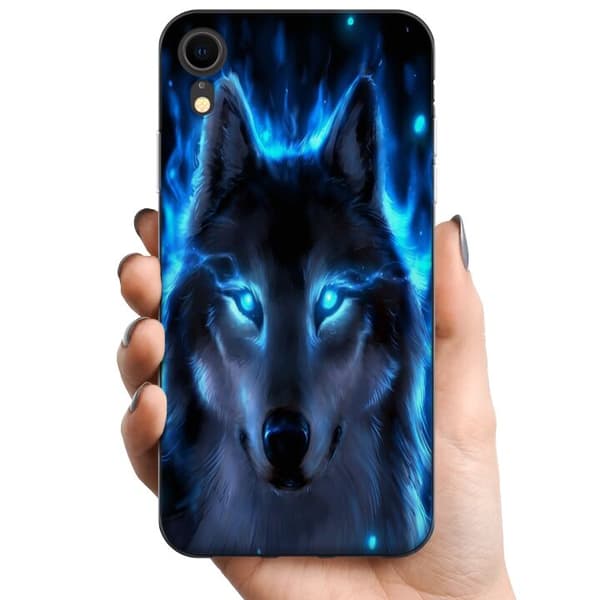 Kompatibelt Mobildeksel til Apple iPhone XR Ulvehund