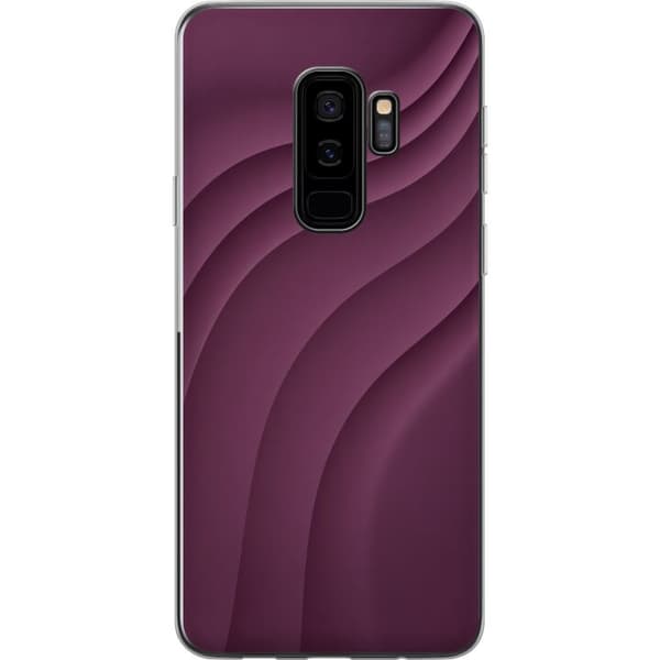 Kompatibelt Mobilskal till Samsung Galaxy S9+ Plum Motion